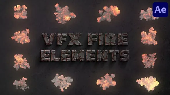 Videohive VFX Fire Elements for After Effects 47638727 1 Videohive VFX Fire Elements for After Effects 47638727