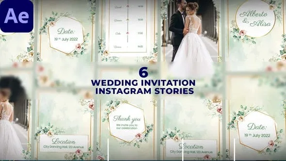 Videohive Wedding Invitation Instagram Stories 47523284 1 Videohive Wedding Invitation Instagram Stories 47523284