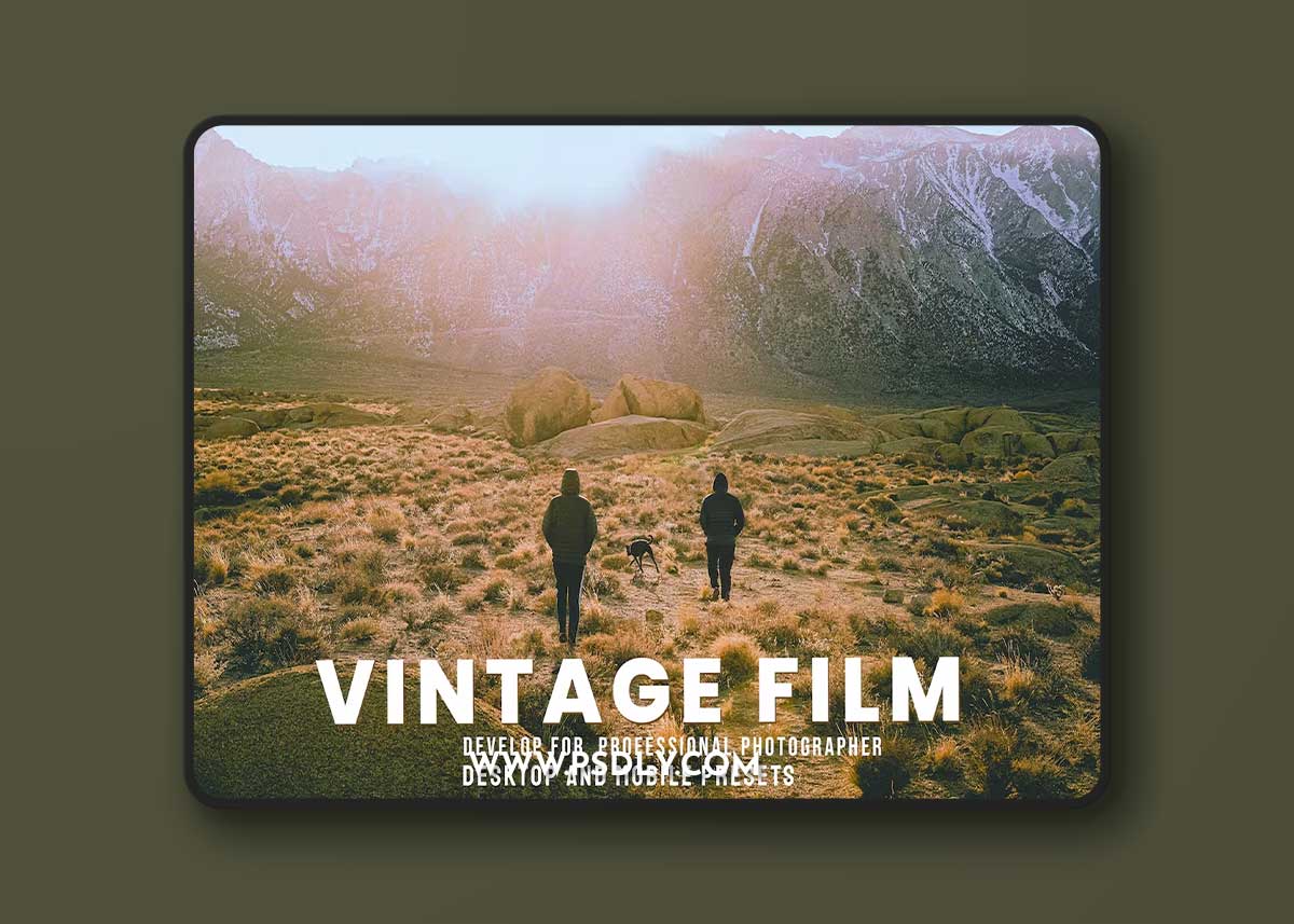 Vintage Film - Desktop and Mobile Presets M78FHBS 1 Vintage Film - Desktop and Mobile Presets M78FHBS