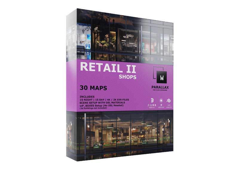 wParallax Retail 2 OSLshader & Maps 1 wParallax Retail 2 OSLshader & Maps