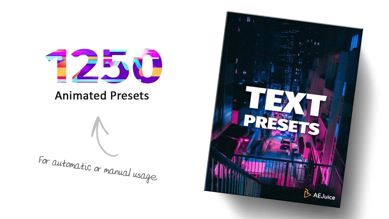 AEJuice Text Animation Presets 1 AEJuice Text Animation Presets