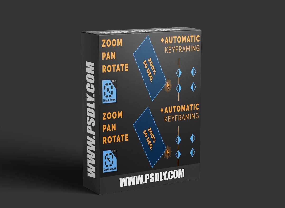 Aescriprs Drag Zoom Pro for Adobe Premiere Pro v1.1.7 1 Aescriprs Drag Zoom Pro for Adobe Premiere Pro v1.1.7