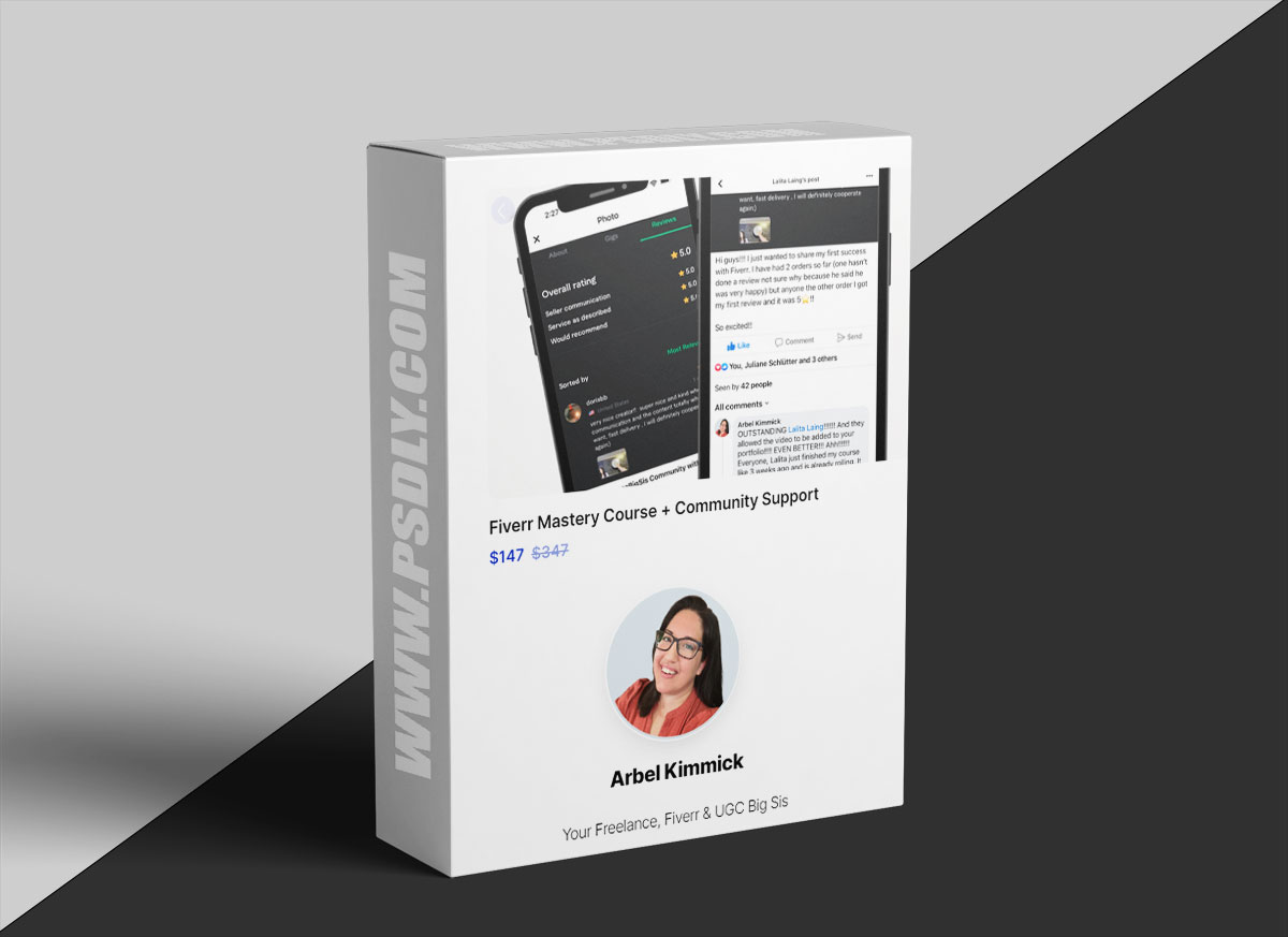 Arbel Kimmick – Fiverr Mastery Course 2023 1 Arbel Kimmick – Fiverr Mastery Course 2023