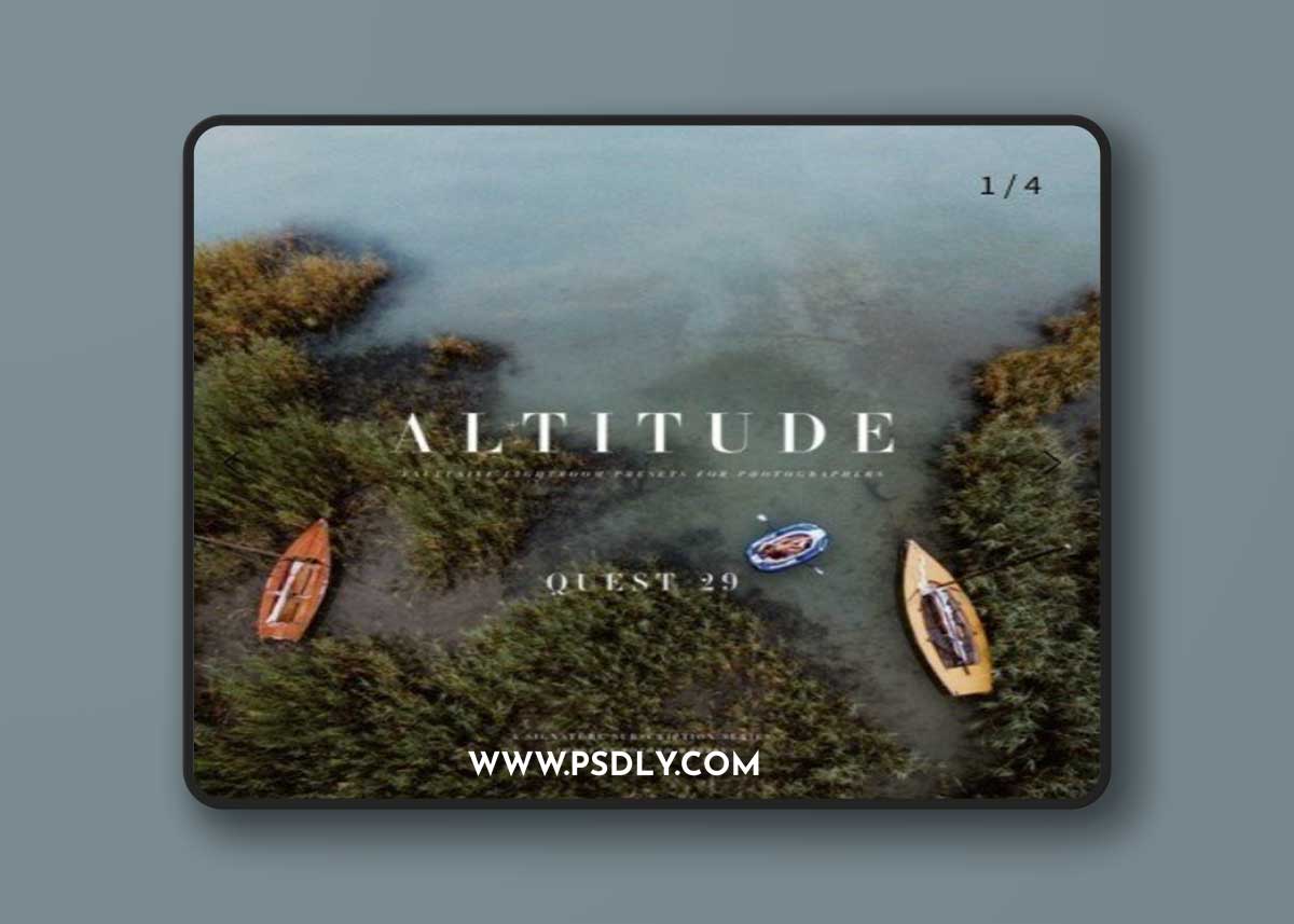 Archipelago - Quest 29 Altitude Presets 1 Archipelago - Quest 29 Altitude Presets
