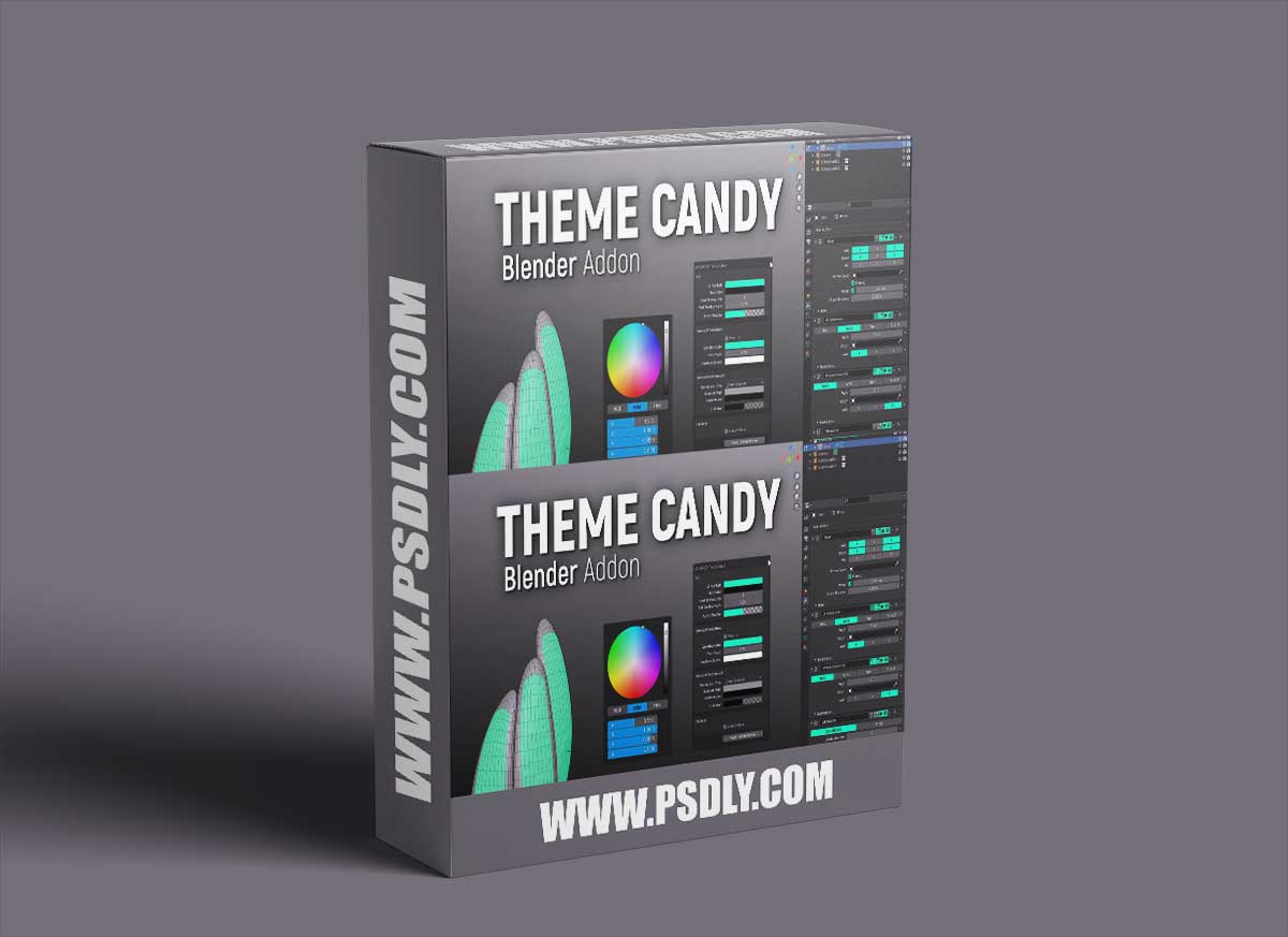 Blender - Theme Candy v1.4.1 1 Blender - Theme Candy v1.4