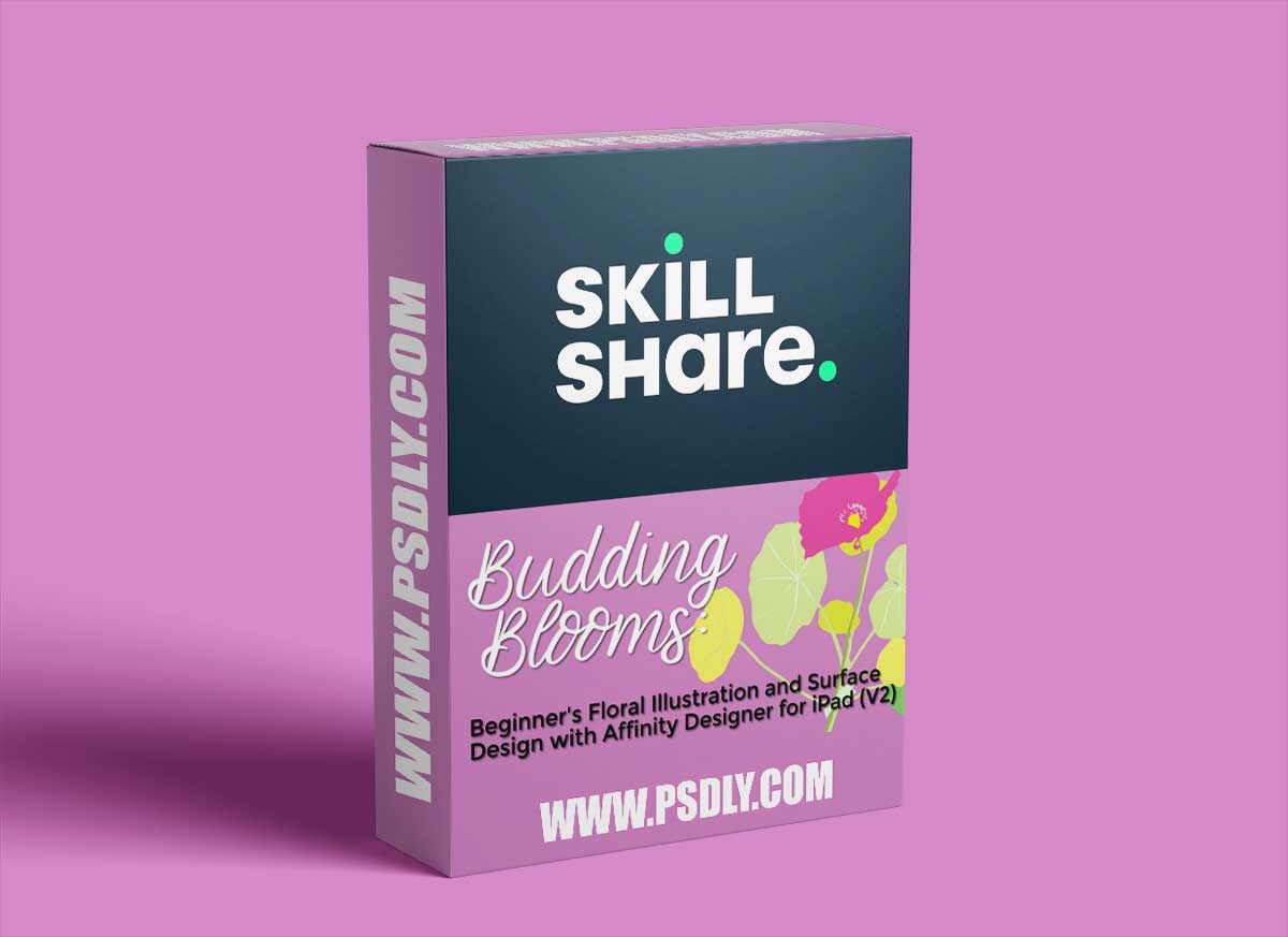 Budding Blooms: Beginner's Floral Illustration and Surface Design with Affinity Designer for iPad V2 1 Budding Blooms: Beginner's Floral Illustration and Surface Design with Affinity Designer for iPad V2