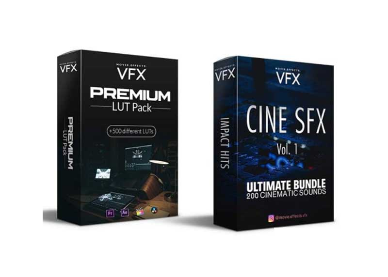 CINE SFX Vol. 1 & Premium LUTs Pack 1 CINE SFX Vol. 1 & Premium LUTs Pack