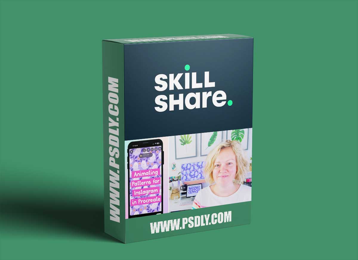 Easy Surface Pattern Design Animations for Instagram with Procreate 1 Easy Surface Pattern Design Animations for Instagram with Procreate