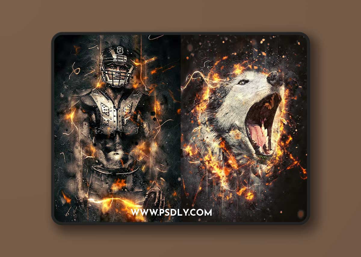 Fury Photoshop Action YPZ2CL 1 Fury Photoshop Action YPZ2CL