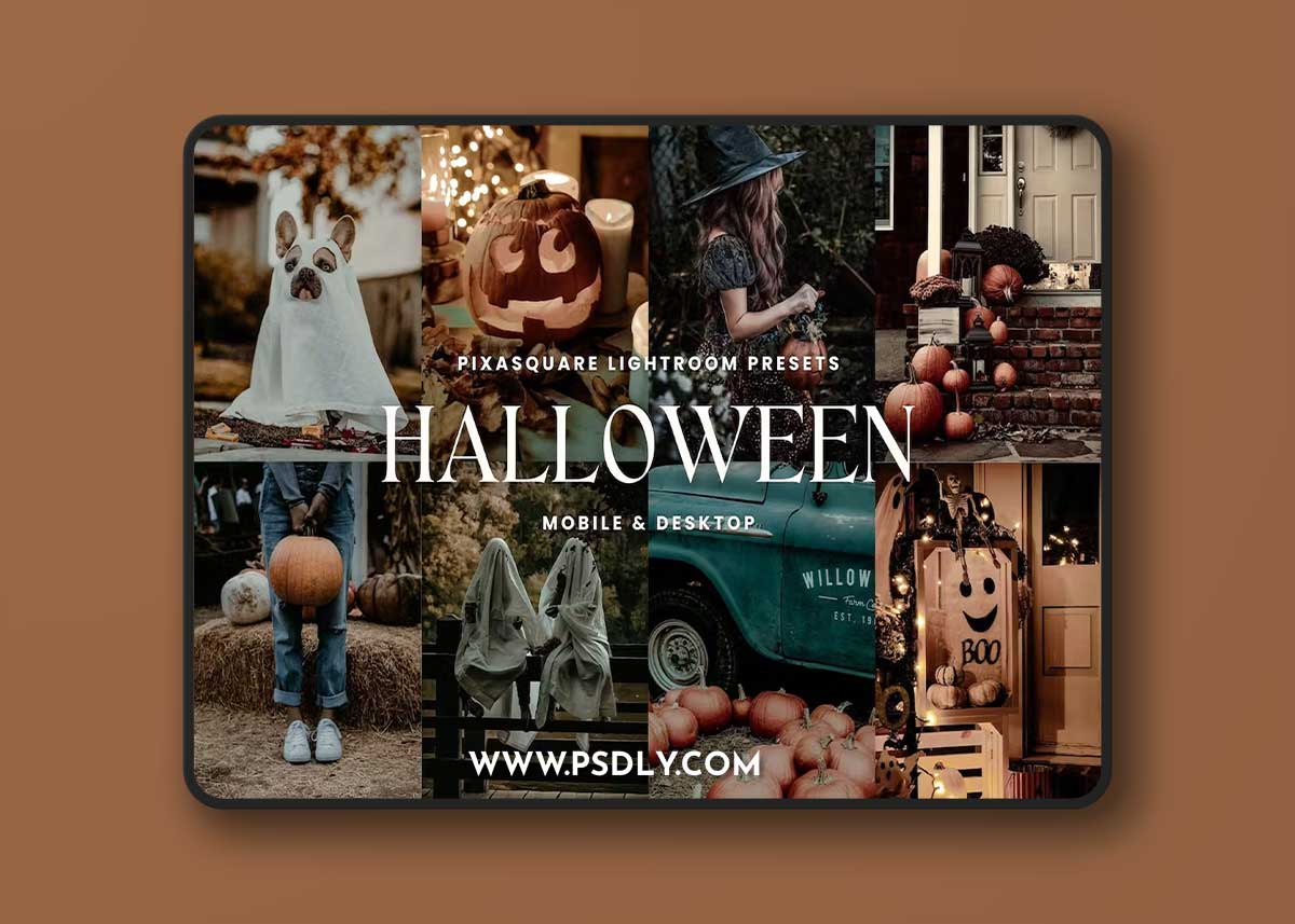 Halloween Lightroom Presets JZ4LGVC 1 Halloween Lightroom Presets JZ4LGVC