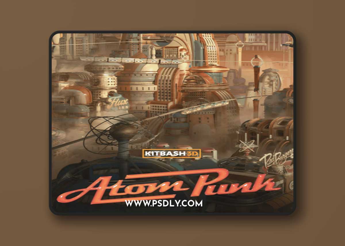 KitBash3D - AtomPunk 1 KitBash3D - AtomPunk