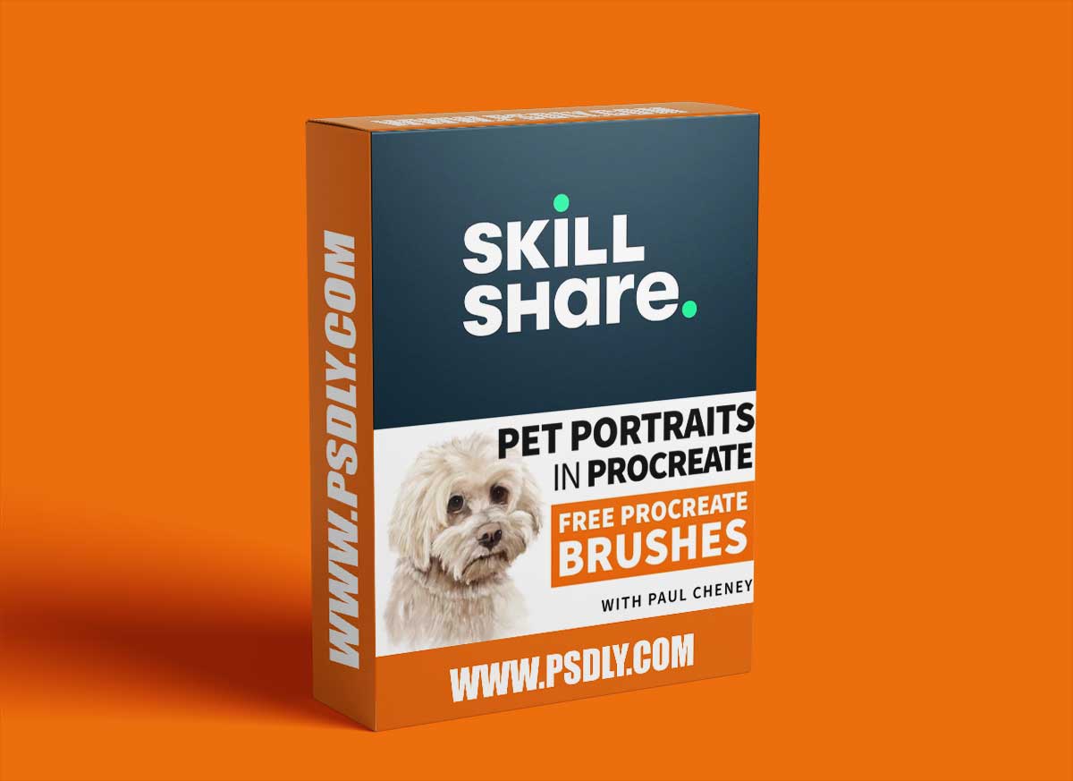 Learn To Paint Pet Portraits With Procreate Free Brushes Included 1 Learn To Paint Pet Portraits With Procreate Free Brushes Included