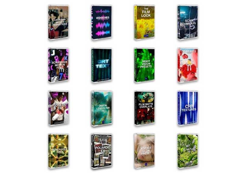Tinytapes – THE ULTIMATE EDITING PACK BUNDLE 1 Tinytapes – THE ULTIMATE EDITING PACK BUNDLE
