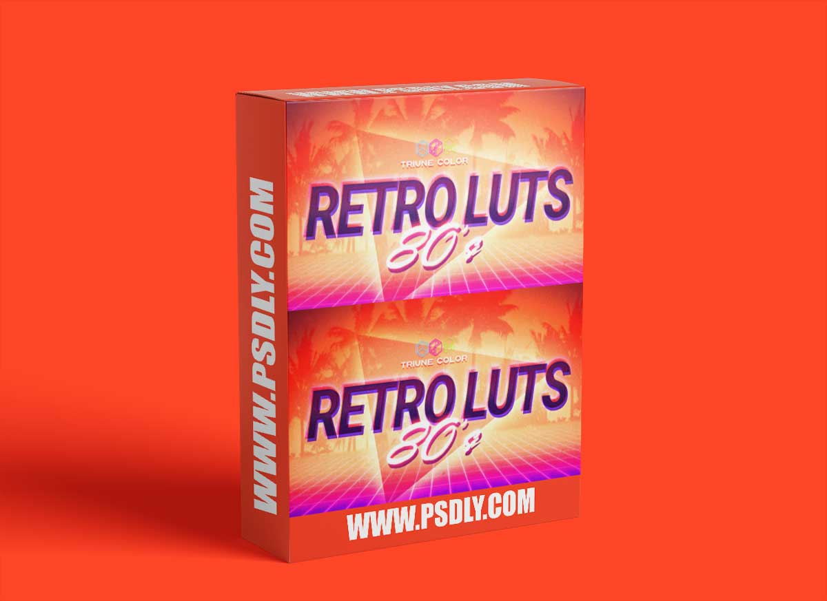 Blender - Import As Decal v2.2.0 1 Triune Digital - Retro 80s LUTs