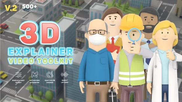 Videohive 3D Explainer Video Toolk V2 26491556 (With Crack) 1 Videohive 3D Explainer Video Toolk V2 26491556 (With Crack)