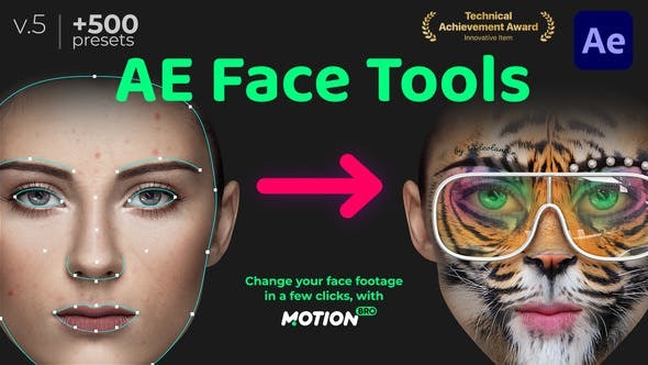 Videohive - AE Face Tools V5 - 24958166 1 Videohive - AE Face Tools V5 - 24958166