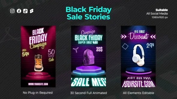 Videohive Black Friday Sale Stories 48239455 1 Videohive Black Friday Sale Stories 48239455