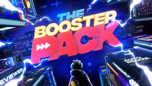 Videohive - Booster Pack - Best Motion Graphics Pack - 46760817 1 Videohive - Booster Pack - Best Motion Graphics Pack - 46760817
