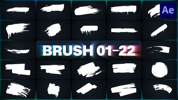 Videohive Brush Elements for After Effects 47739043 1 Videohive Brush Elements for After Effects 47739043
