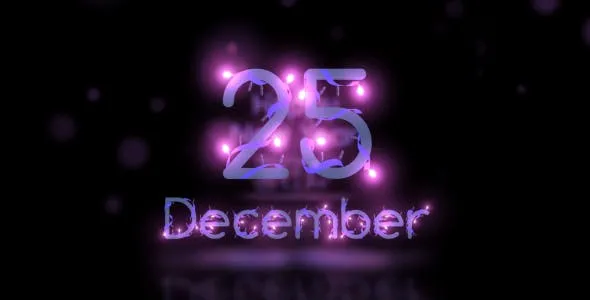 Videohive Christmas Lights Font 19167863 1 Videohive Christmas Lights Font 19167863