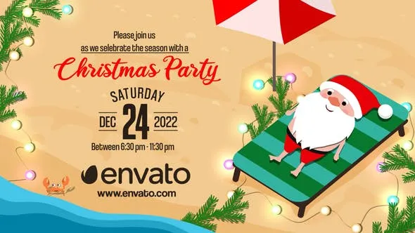 Videohive Christmas Tropical 42119736 1 Videohive Christmas Tropical 42119736