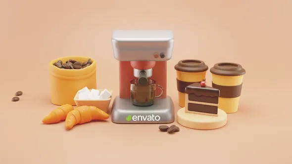 Videohive Coffee Shop Logo 48009710 1 Videohive Coffee Shop Logo 48009710