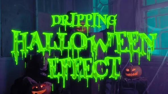 Videohive Dripping Halloween Effect 48268713 1 Videohive Dripping Halloween Effect 48268713