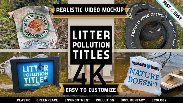 Videohive Environment Litter Pollution Titles Intro 26709460 1 Videohive Environment Litter Pollution Titles Intro 26709460