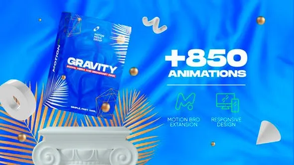 Videohive Gravity | Social Media and Broadcast Pack 26414068 (With Crack) 1 Videohive Gravity | Social Media and Broadcast Pack 26414068 (With Crack)