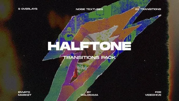 Videohive Halftone Transitions Pack 47900891 1 Videohive Halftone Transitions Pack 47900891