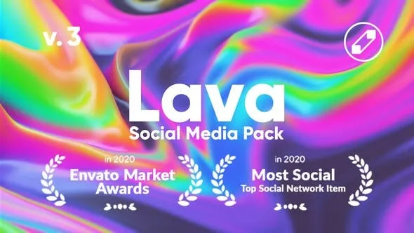 Videohive Lava Social Media Pack 24118486 V3.1 (With Crack) 1 Videohive Lava Social Media Pack 24118486 V3.1 (With Crack)