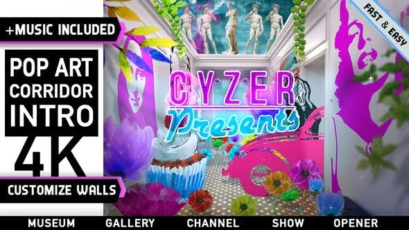 Videohive Pop Art Dream Gallery Intro 48125452 1 Videohive Pop Art Dream Gallery Intro 48125452