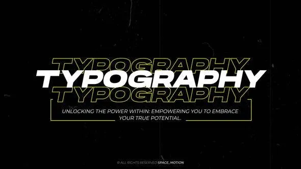 Videohive Typography Titles _AE 47905392 1 Videohive Typography Titles _AE 47905392