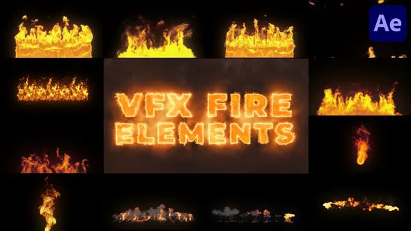 Videohive VFX Fire Elements for After Effects 47981997 1 Videohive VFX Fire Elements for After Effects 47981997