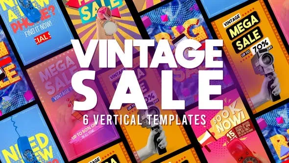 Videohive Vintage Sales Stories 47821724 1 Videohive Vintage Sales Stories 47821724