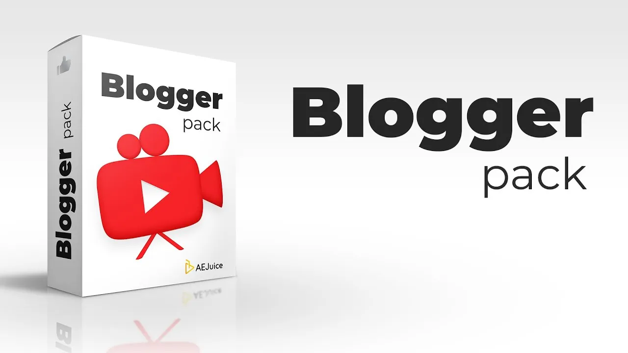 AEJuice YouTube Pack 1 AEJuice YouTube Pack