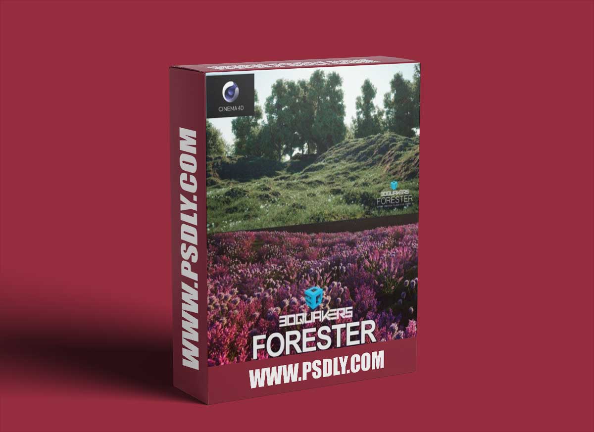 3DQUAKERS – Forester v1.5.5a Win+ Expansion Pack v1+v2 for Cinema 4D 1 3DQUAKERS – Forester v1.5.5a Win+ Expansion Pack v1+v2 for Cinema 4D