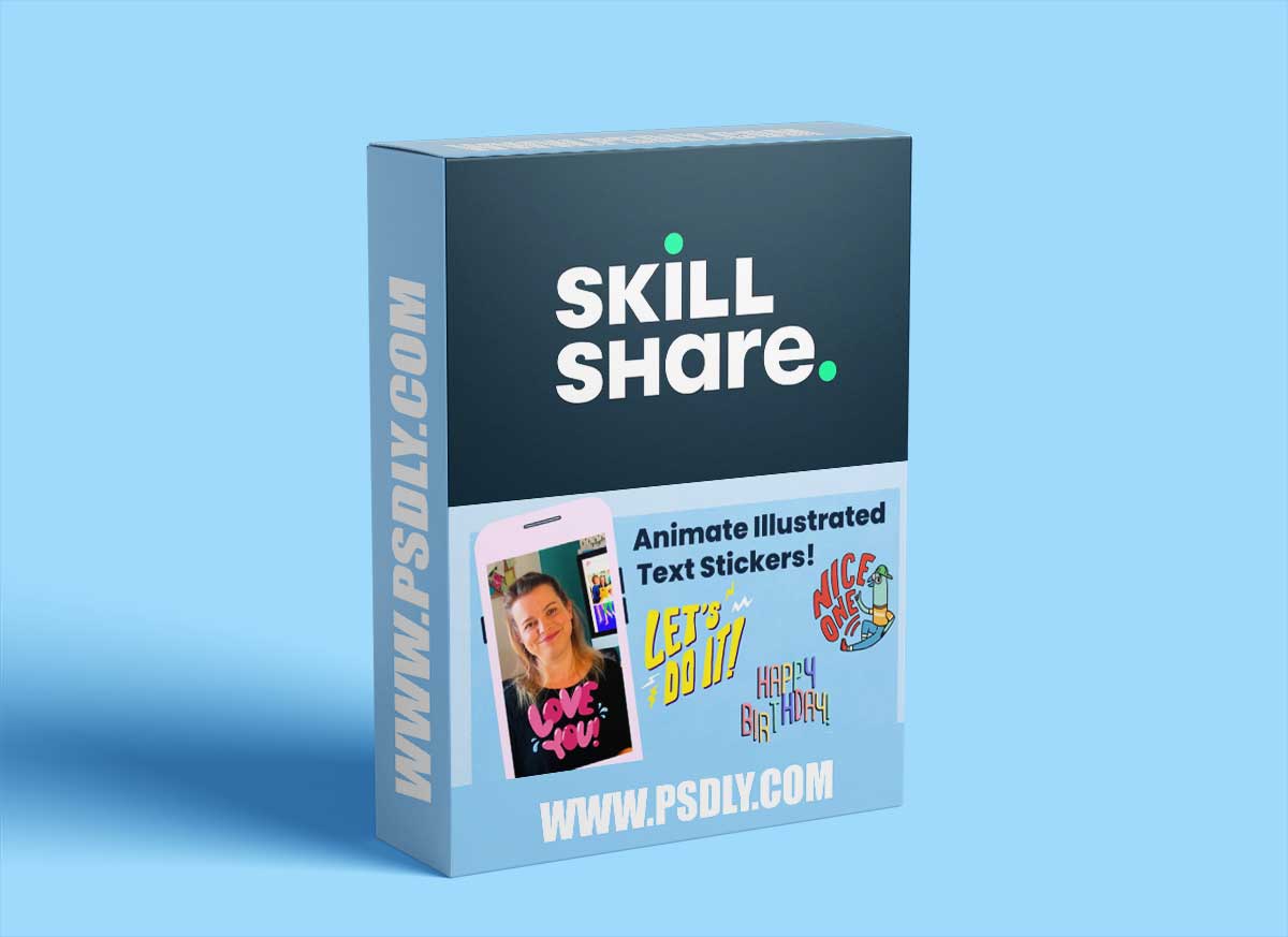 Animate Illustrated Text Stickers using Procreate and Adobe After Effects 1 Animate Illustrated Text Stickers using Procreate and Adobe After Effects