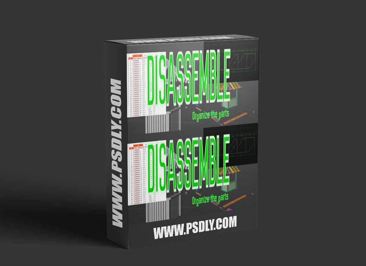 Blender - Disassemble 1 Blender - Disassemble