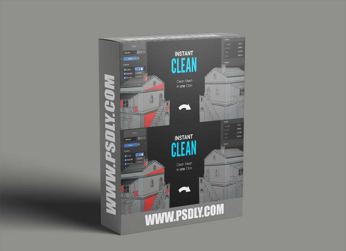 Blender - Instant Clean v2.0.5 1 Blender - Instant Clean v2.0.3