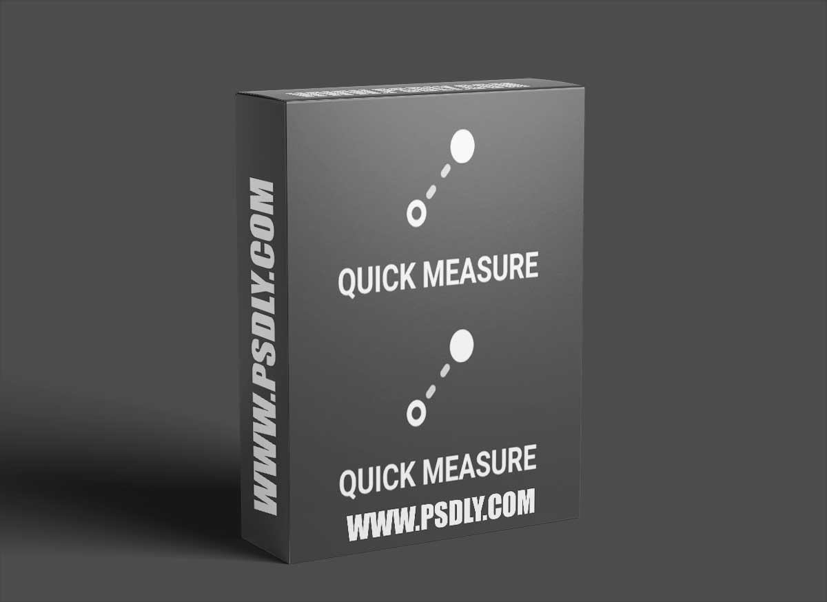 Blender - Quick Measure v2.0.1 1 Blender - Quick Measure v1.1.0