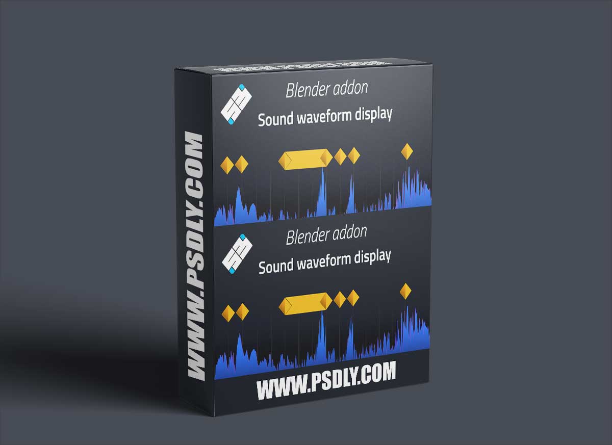 Blender - Sound Waveform Display 1 Blender - Sound Waveform Display