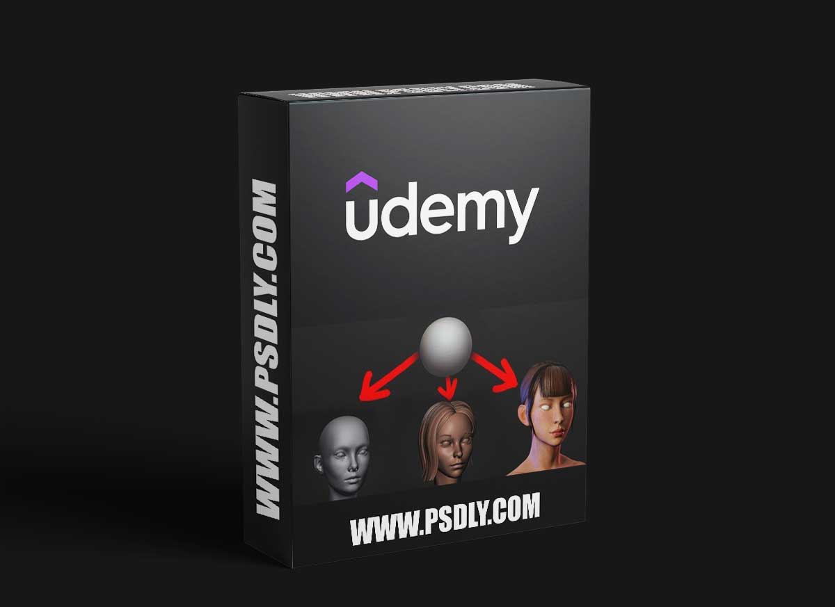 Blender head sculpting for beginners 1 Blender head sculpting for beginners