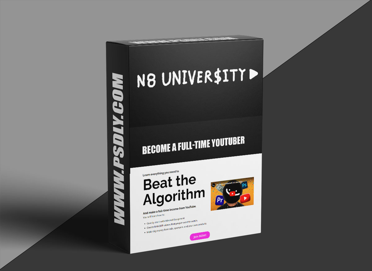 N8 University – Become a Full-Time YouTuber 1 N8 University – Become a Full-Time YouTuber
