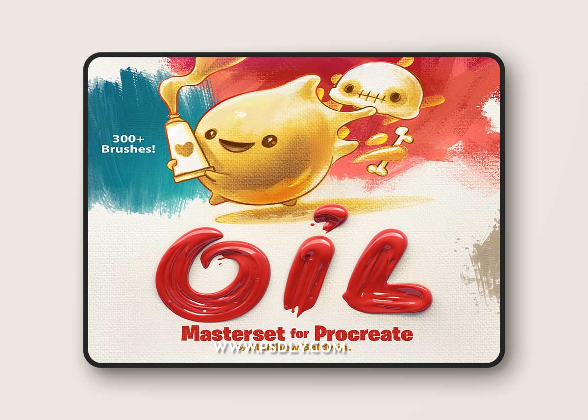 OIL: Over 300 Brushes for Procreate 1 OIL: Over 300 Brushes for Procreate