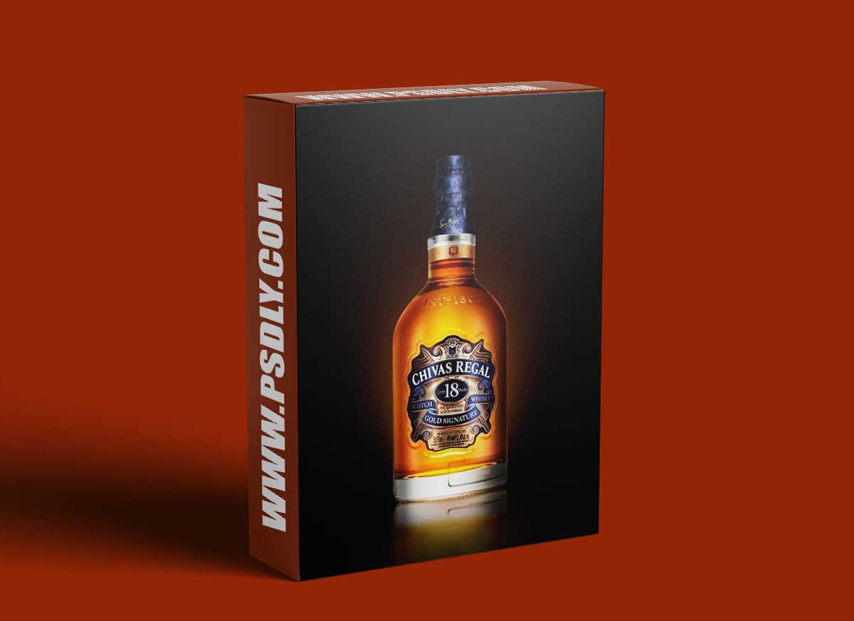 Photigy - Retouching of a Whisky Bottle: From Plain to Dramatic look 1 Photigy - Retouching of a Whisky Bottle: From Plain to Dramatic look