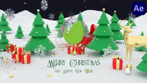 Videohive 3D Christmas Logo for After Effects 48812926 1 Videohive 3D Christmas Logo for After Effects 48812926