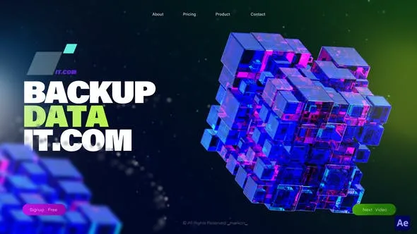 Videohive 3D Modern Glass Colorful Cube IT Opene 48594698 1 Videohive 3D Modern Glass Colorful Cube IT Opene 48594698