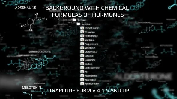 Videohive Chemical Formulas Background AE 48420690 1 Videohive Chemical Formulas Background AE 48420690