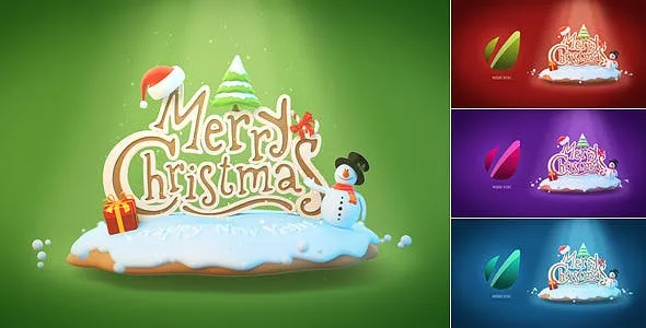 Videohive Christmas & New Year Greeting Card Logo Reveal 9729675 1 Videohive Christmas & New Year Greeting Card Logo Reveal 9729675
